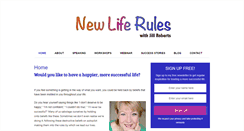 Desktop Screenshot of newliferules.com